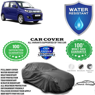 Tamanchi Autocare Car Cover For Maruti Suzuki Wagon R Stingray VX(Grey)