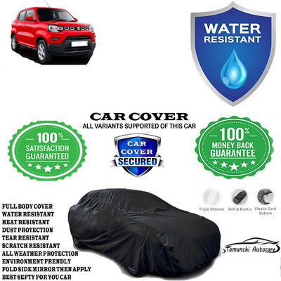 Tamanchi Autocare Car Cover For Maruti Suzuki S-Presso Vxi(Black)