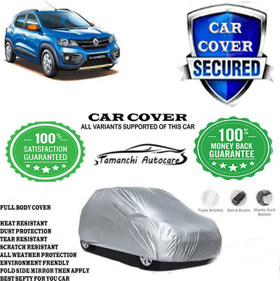 Tamanchi Autocare Car Cover For Renault Kwid Climber 1.0 AMT(Silver)