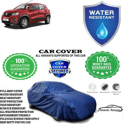 Tamanchi Autocare Car Cover For Renault Kwid Climber 1.0 MT Petrol(Blue)