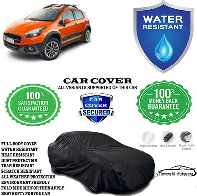 Tamanchi Autocare Car Cover For Fiat Avventura Power Up 1.3 Emotion Diesel(Black)