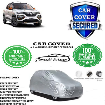 Tamanchi Autocare Car Cover For Renault Kwid RXE(Silver)