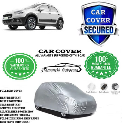 Tamanchi Autocare Car Cover For Fiat Avventura Power Up 1.3 Active Diesel(Silver)
