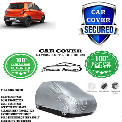 Tamanchi Autocare Car Cover For Maruti Suzuki CelerioX AMT ZXI Option(Silver)