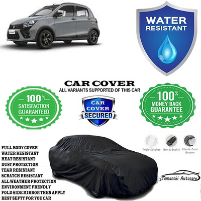 Tamanchi Autocare Car Cover For Maruti Suzuki CelerioX AMT VXI Option(Black)