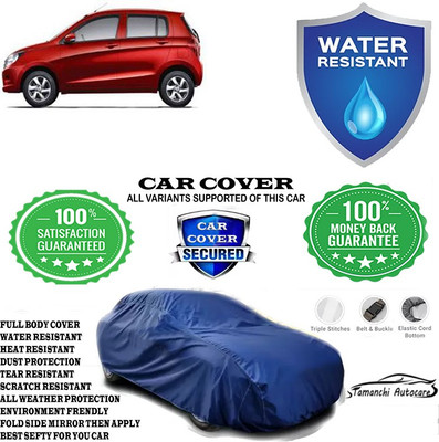 Tamanchi Autocare Car Cover For Maruti Suzuki Celerio ZXI AMT Optional Petrol(Blue)