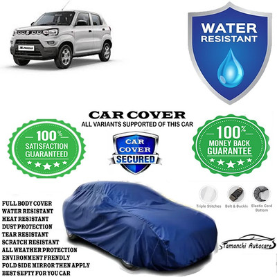 Tamanchi Autocare Car Cover For Maruti Suzuki S-Presso Vxi (O)(Blue)