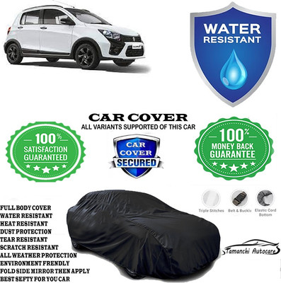 Tamanchi Autocare Car Cover For Maruti Suzuki Celerio X AMT VXI Option Petrol(Black)