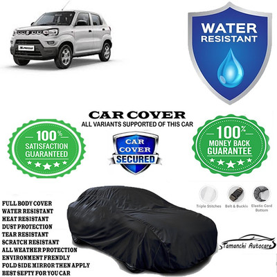 Tamanchi Autocare Car Cover For Maruti Suzuki S-Presso Vxi (O)(Black)