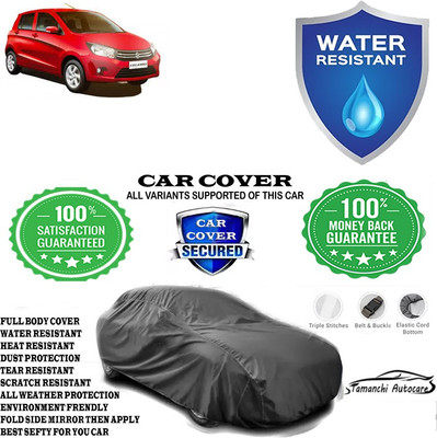Tamanchi Autocare Car Cover For Maruti Suzuki Celerio ZXI AT Optional(Grey)