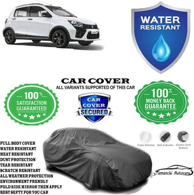 Tamanchi Autocare Car Cover For Maruti Suzuki Celerio X AMT VXI Option Petrol(Grey)