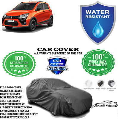Tamanchi Autocare Car Cover For Maruti Suzuki Celerio X AMT ZXI Petrol(Grey)