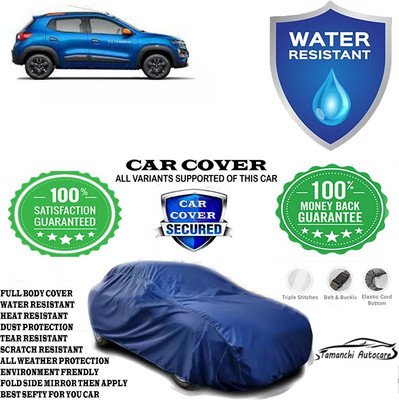 Tamanchi Autocare Car Cover For Renault Kwid 1.0 RXT AMT Opt Petrol(Blue)
