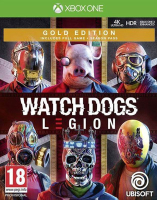 Watch Dogs: Legion - Gold Edition Gold Edition with Game and Season Pass(Code in the Box - for Xbox One)