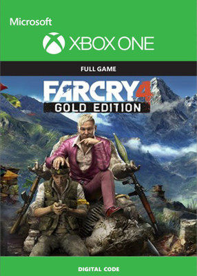 FAR CRY 4 GOLD EDITION Gold Edition with Game and Season Pass(Code in the Box - for Xbox One)