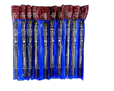 Jon Bhandari Tools 12 x 160mm 12 x 160mm SDS Carbide Tipped Rotary Hammer Drill Bit Set, pack of 10 pcs