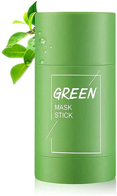 Yuency All Skin Type Green Tea Purifying Clay Stick Oil Control Cleaning Solid Mask(40 g)