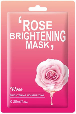 IREV Softening & Smoothening KOREAN FACIAL ROSE FACE MASK SHEET PACK OF 1(25 ml)