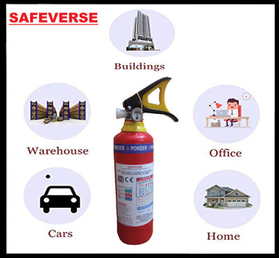 SAFEVERSE FIRE EXTINGUISHER 2KG Fire Extinguisher Mount(2 kg)