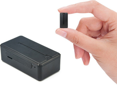 EARTHTRACK S11 Mini GPS Tracker With Audio Recording Best Hidden Magnetic GPS Device GPS Device(Black)