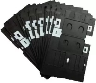INKTECH PVC ID Card Tray (10 Pcs) For InkJet Printer Compatible For Epson L800 L805 L810 Black Ink Cartridge