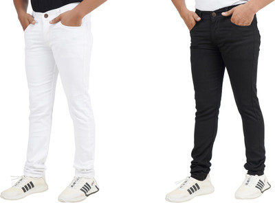 CODE7COLLECTION Regular Men Multicolor Jeans(Pack of 2)