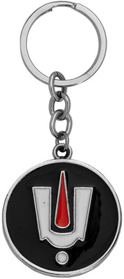 M Men Style Round Shape Balaji Tilak Keyring Car Bike Home Office Birthday Gift SKey2022246 Key Chain