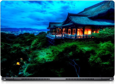 i-Birds ® Treetop Temple Nature Exclusive High Quality Laptop Decal, laptop skin sticker 15.6 inch (15 x 10) Inch iB-5K_skin_0337 High Quality HD Printed Vinyl Laptop Skin Compatible for 15.6 inch(Theme: NA)