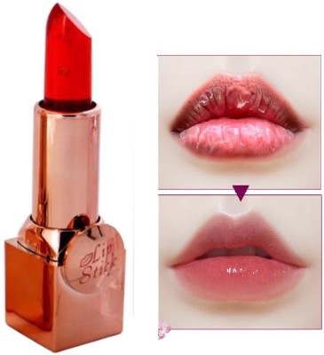 YAWI Waterproof Long Lasting lipstick Women Makeup Color Changing gel Lipstick candy STRAWBERRY(Pack of: 1, 3.6 g)