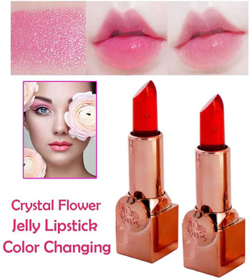 YAWI GEL color change lipstick waterproof non transfer 24 hrs(PINK, 7.2 g)