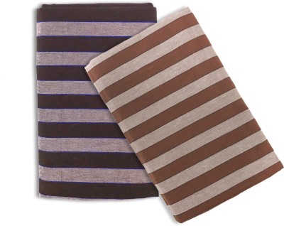 OASIS Striped Brown, Multicolor Lungi