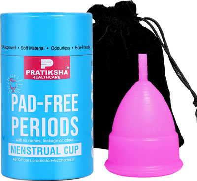 PRATIKSHA HEALTHCARE Medium Reusable Menstrual Cup(Pack of 1)