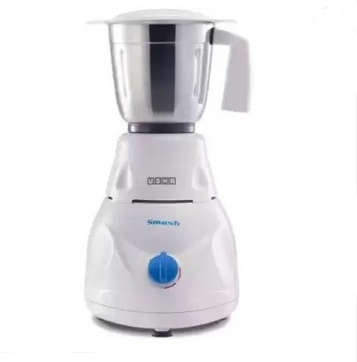 USHA by USHA MG 2853 SMASH PRO 500 Mixer Grinder (3 Jars, BLUE WHITE)