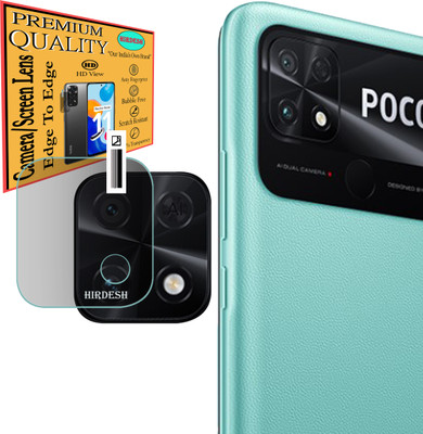 HIRDESH Back Camera Lens Glass Protector for POCO C40(Pack of: 1)