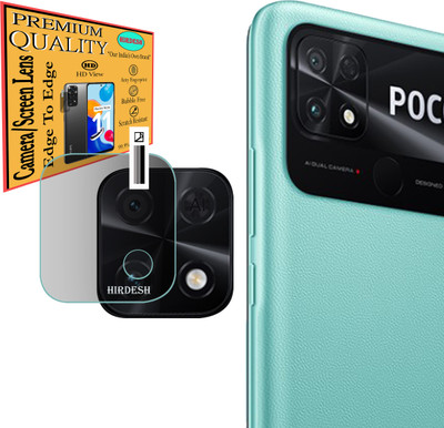 HIRDESH Back Camera Lens Glass Protector for POCO C40(Pack of: 1)