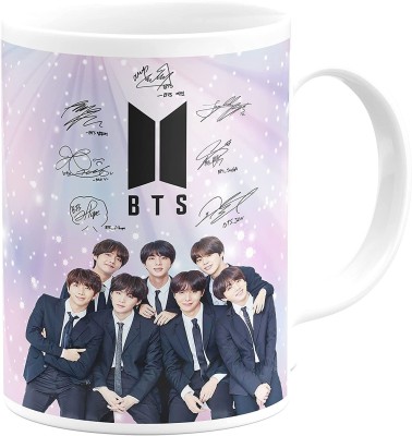 The Modern Gallery BTS Army Group Ceramic Coffee Mug(350 ml)