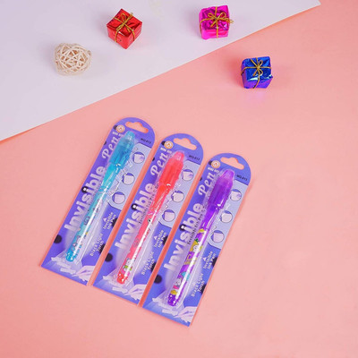 Muren Muren Invisible ink magic pen with UV light Multi-function Pen(Pack of 3, Ink Color - Clear)