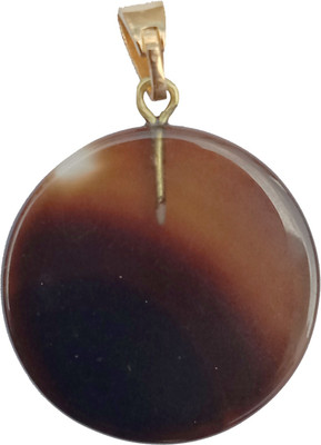 uniqueitems pendant & locket Onyx Brass Pendant