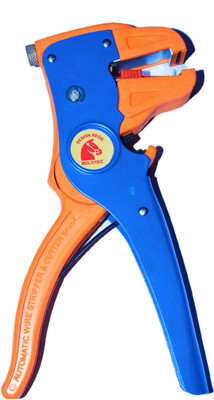 Riptu Multi-use Multifunctional Professional Self-adjusting wire Stripping Cutting Circlip Plier(Length : 6 inch)