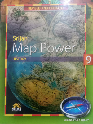 Srijan Map Power History 9(Paperback, Srijan Publishers P ltd)