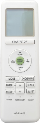 NixGlobal 203 AC Remote Compatible with AR-RHA2E AR--RAH1U AR-RAH1E for O GENERAL AC Remote Controller(White)