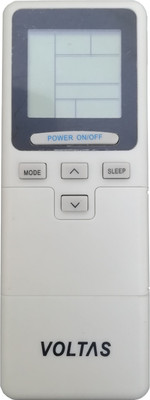 NixGlobal 99 AC Remote Compatible with FEDDERS AC Remote Controller(White)