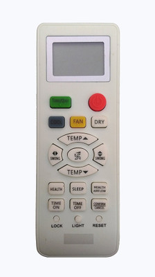 NixGlobal 131 AC Remote Compatible with HAIER AC Remote Controller(White)