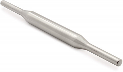 Dynore Classic Belan Rolling Pin For Kitchen | Steel Belan For Roti 34 cm long Rolling Pin(Silver, Pack of 1)