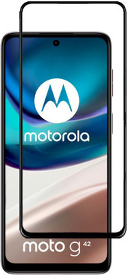 AB PRIME Edge To Edge Tempered Glass for MOTOROLA g42, MOTO g42(Pack of 1)