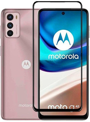 Caseline Edge To Edge Tempered Glass for MOTOROLA g42, MOTO g42, MOTOROLA G42(Pack of 1)