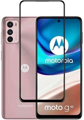 AB PRIME Edge To Edge Tempered Glass for MOTOROLA g42, MOTO g42(Pack of 1)