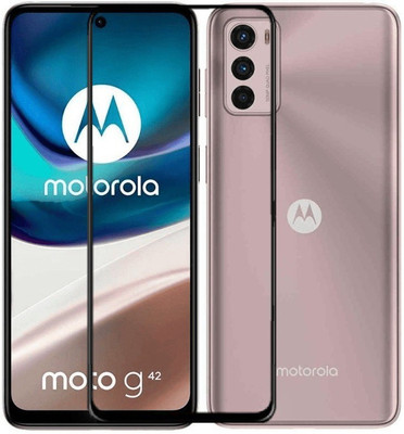 Caseline Edge To Edge Tempered Glass for MOTOROLA g42, MOTO g42, MOTOROLA G42(Pack of 1)