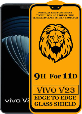 HQ Protection Edge To Edge Tempered Glass for Vivo V23 5G, Vivo V23(Pack of 1)