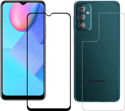 Vatsin Front and Back Tempered Glass for Samsung Galaxy F13(Pack of 2)